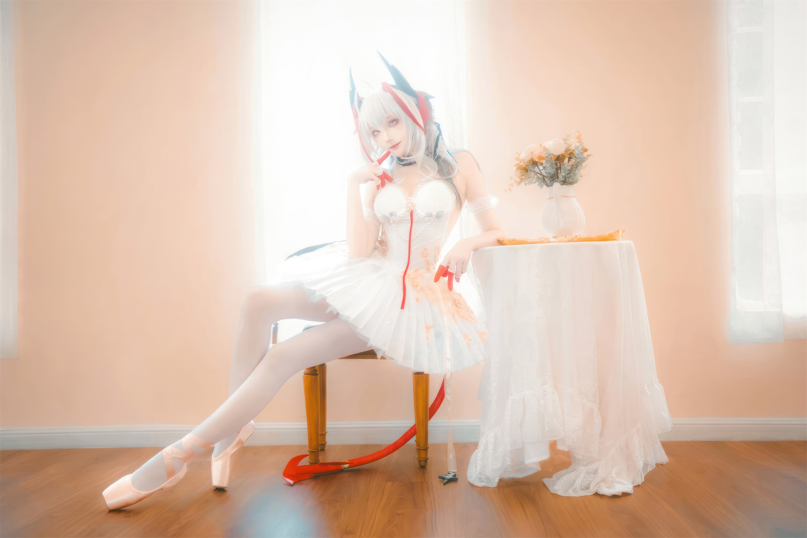 图片[1]-瓜希酱 – NO.093 明日方舟 W芭蕾[16P]-XikXak